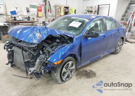 2019 Honda Civic Lx из США, поврежденный, VIN 2HGFC2F64KH554151